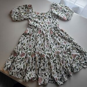 Floral Kids Casual Dress